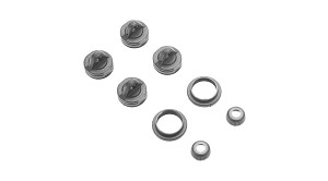 ARRMA Shock Cap Set Nero (2)