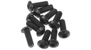 ARRMA Button Head Screw 3x8mm (10)