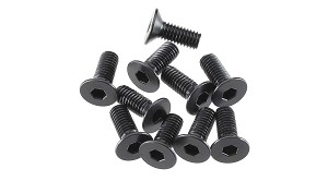 ARRMA Flat Head Screw 3x8mm (10)