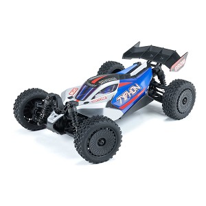 ARRMA TYPHON GROM MEGA 380 Brushed 4X4 1:18 Scale Buggy RTR (Battery & Charger) (Blue / Silver)