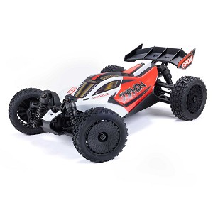 ARRMA TYPHON GROM MEGA 380 Brushed 4X4 1:18 Scale Buggy RTR (Battery & Charger) (Red / White)