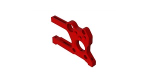 ARRMA Aluminum Motor Mount (Red)