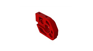 ARRMA Aluminum Motor Plate (Red)