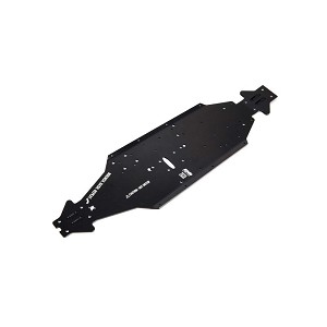 Arrma Aluminum Chassis CNC 7075 T6 XLWB Black