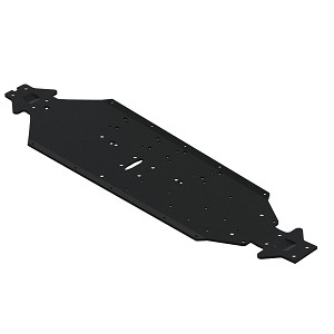 Arrma Big Rock 6S BLX Aluminum Chassis XLWB (Black)