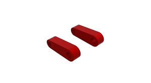 ARRMA Aluminum Fr Suspension Mounts (Red) (2)