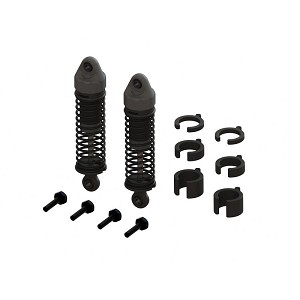 ARRMA Shock Set, 58mm Length, 800cSt Oil (2): GROM
