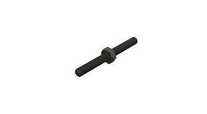 ARRMA Steel Turnbuckle M4x40mm (Black)