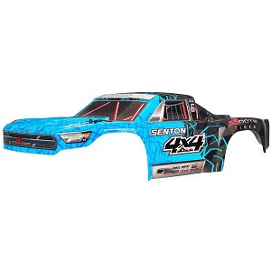 ARRMA Body Pntd Decal Trim Blue Senton 4x4 Mega