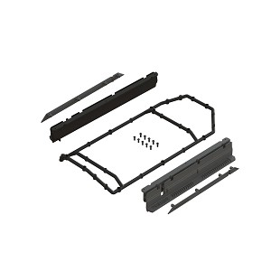 Arrma Big Rock 6S BLX Side Skirt and Support Frame Set
