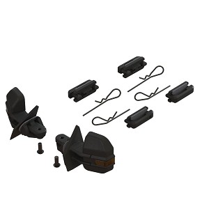 Arrma Big Rock 6S BLX Wing Mirror and Door Handle Set