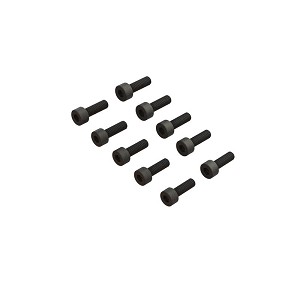 ARRMA Cap Head Screw M2.5x8mm (10pcs)