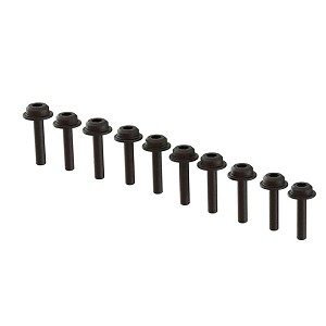 ARRMA Flanged Cap Head Screw M2x12mm (10pcs)