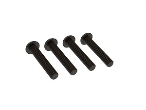 ARRMA Button Head Hex Machine Screw M4x22mm (4)