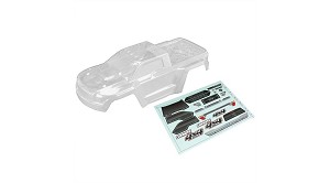 ARRMA Body Clear w/Decals GRANITE 4x4