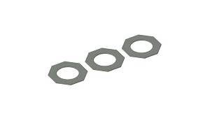 ARRMA Slipper Pad (3) 4x4