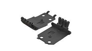 ARRMA F/R Lower Skidplate (2) 4x4 Granite MEGA