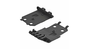ARRMA F/R Lower Skidplate (2) 4x4 Senton Mega