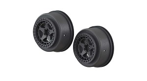 ARRMA SC 2.2/3.0 Wheel 14mm Hex Black (2)