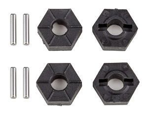 Team Associated Rival MT10 Wheel Hexes 12mm
