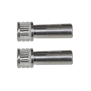 Reedy  Grip Bullets 5mm x 14mm silver (qty 2)
