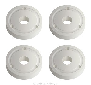 Team Associated Front Shock Pistons, 3x1.1g (4)