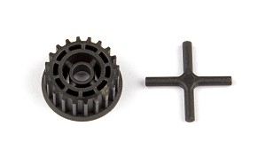 Associated TC7.2 Spur Gear Pulley & Diff X-pin
