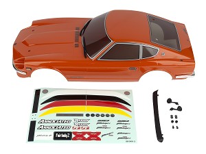 Team Associated Apex2 Sport Datsun 240Z Pre-Painted Body 918 (Orange)