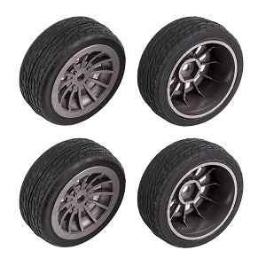 Team Associated Apex2 Sport Datsun 240Z Pre-Mounted Wheels & Tires (4)