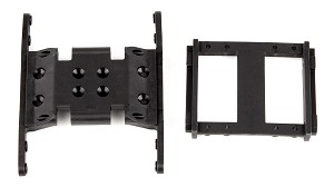 Associated Enduro Gearbox And Servo Mounts
