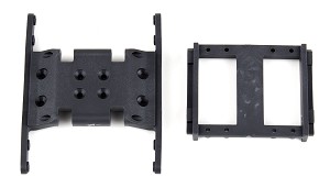 Associated Enduro Gearbox And Servo Mounts Hard