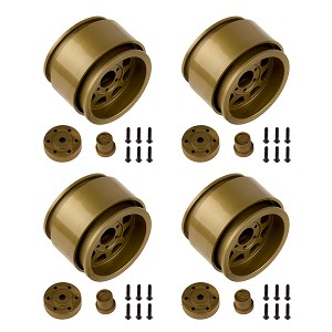 Associated Enduro Method 701 Trail Series Bronze Wheels 1.9 In (4)