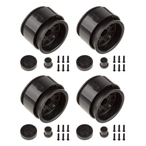 Associated Enduro Method 701 Trail Series Wheels 1.9 In Black
