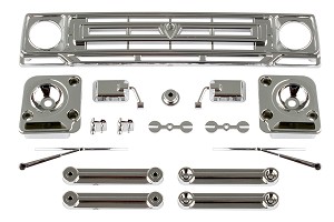 Associated Sendero Body Accessories Chrome