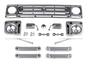 Associated Sendero Body Accessories Satin Chrome