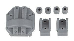 Team Associated Enduro SE Diff Cover and Lower 4-link Mounts