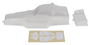 Team Associated RC10 Protech Clear Body and Wing