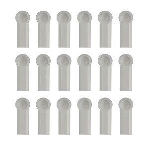 Team Associated RC10CC Ball Cups (White) 18pcs