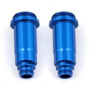 Team Associated Front Shock Bodies (Blue) (12x27.5 mm)