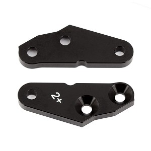 Team Associated RC8B3 Steering Block Arms +2 Deg. Aluminum