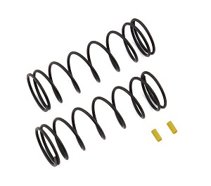 Team Associated Front Springs V2, Yellow [5.7L
