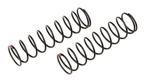 Team Associated Rear Springs V2 (4.7 lb/in L86) (Red)