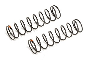 Team Associated Rear Springs V2 (4.9 lb/in L86) (Orange)