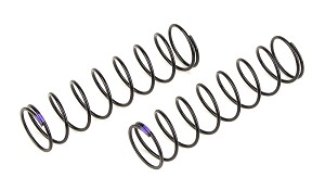 Team Associated Rear Springs V2 (5.1 lb/in L86) (Purple)