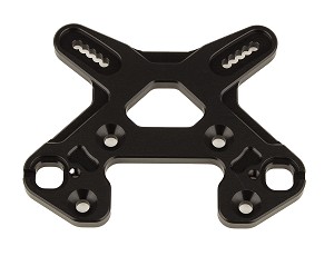Team Associated RC8B4 Front Shock Tower Black Aluminum