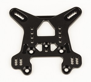 Team Associated RC8B4 Rear Shock Tower Black Aluminum