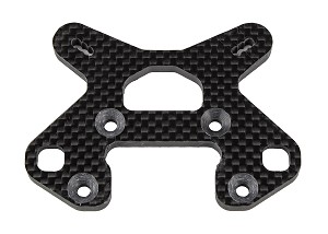 Team Associated RC8B4.1 FT Front Shock Tower 26.5 Carbon Fiber
