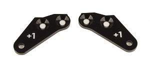Team Associated RC8B4 Steering Block Arms +1 Aluminum