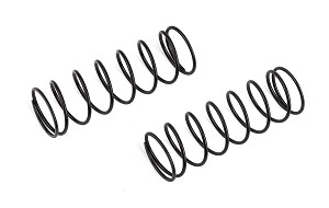 Team Associated RC8B4.1 16mm Front Shock Spring Set (Black) (2)