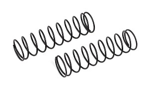 Team Associated RC8B4.1 16mm Rear Shock Spring Set (Black) (2)